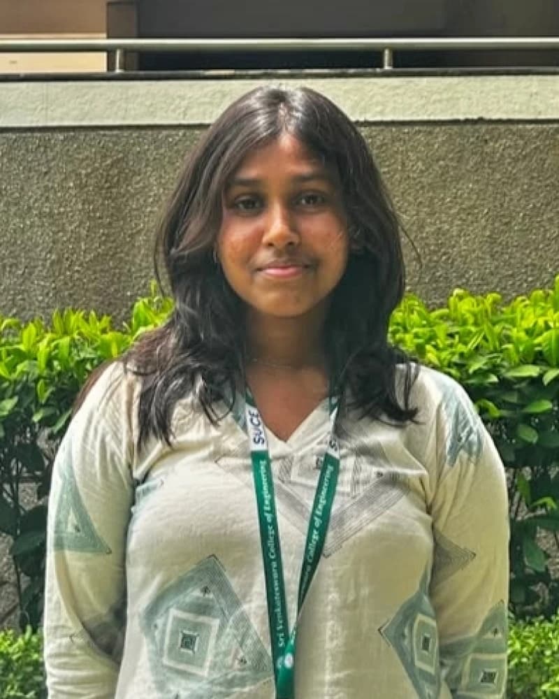 R Sainethra portrait